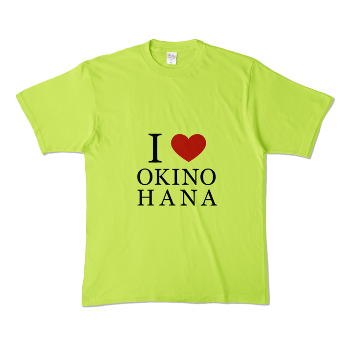 カラーTシャツ - XL - ライトグリーン (淡色)