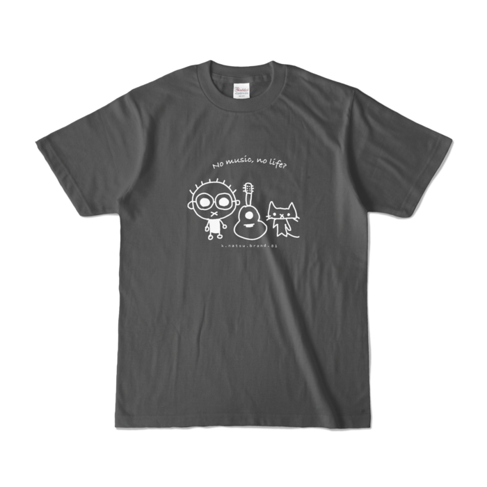 カラーTシャツ - S - チャコール (濃色)