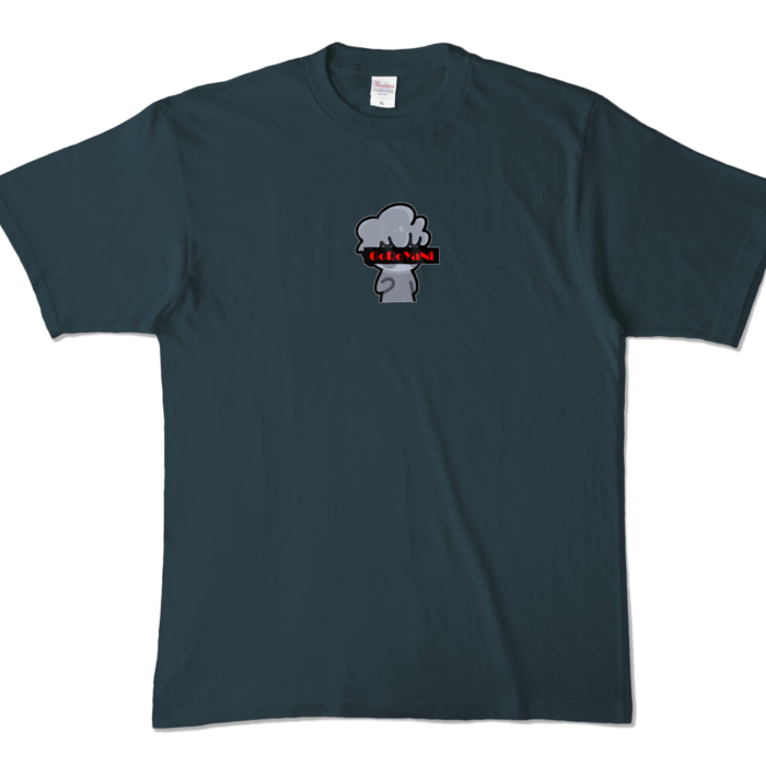 カラーTシャツ - XL - デニム (濃色)