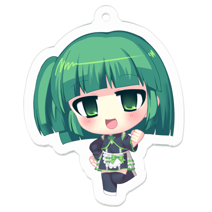 アクリルキーホルダー(コーティング) - 50 x 50 (mm)