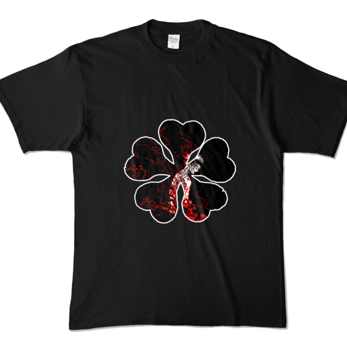 カラーTシャツ - XL - ブラック (濃色)