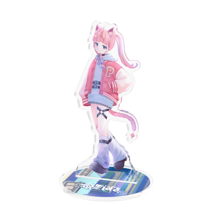 ばっどがーる　特典　アクリルフィギュア　未開封　アクリルスタンド キャラアクリルフィギュア 「ばっどがーる」 04 瑠璃葉るら