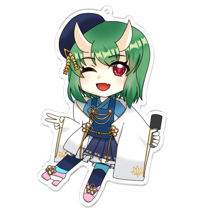 アクリルキーホルダー - 100 x 100 (mm)