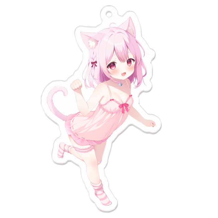 アクリルキーホルダー - 70 x 70 (mm)