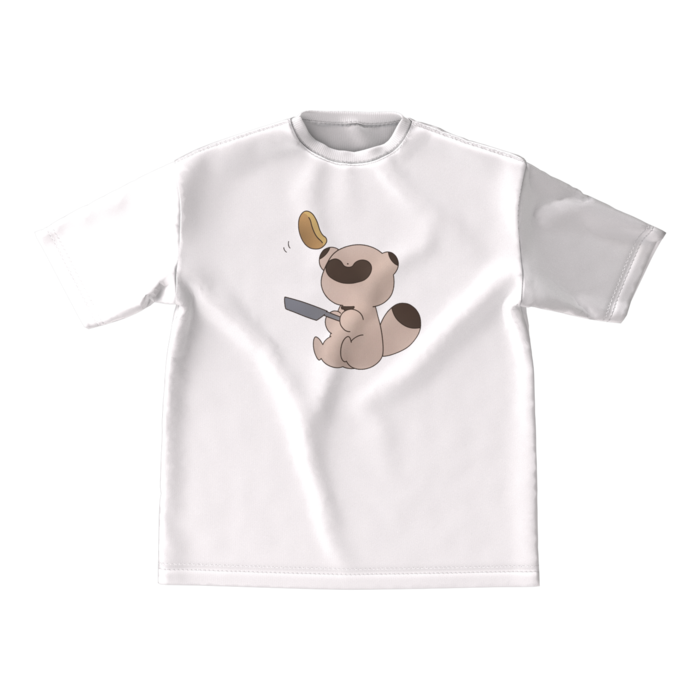 ビッグシルエットTシャツ - M - 両面
