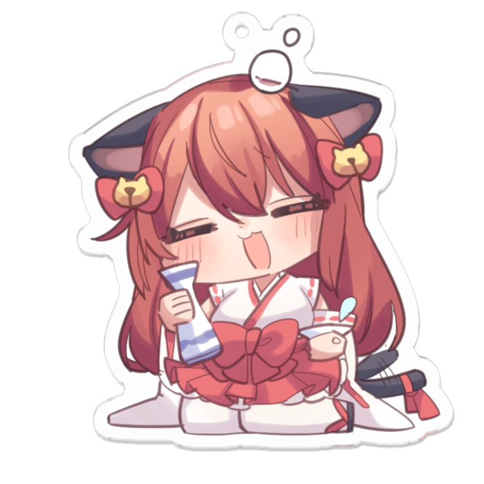 アクリルキーホルダー（コーティング） - 70 x 70 (mm)