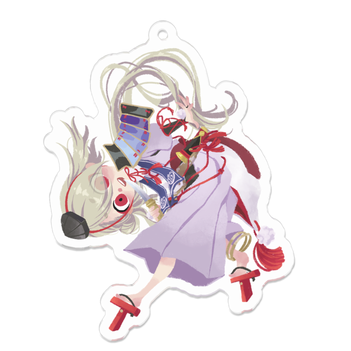 アクリルキーホルダー - 70 x 70 (mm)