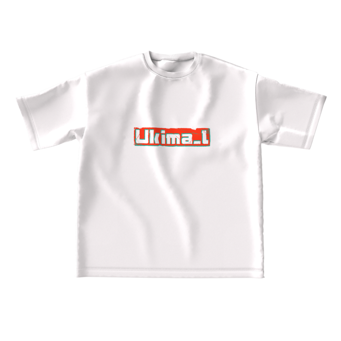ビッグシルエットTシャツ - L - 両面