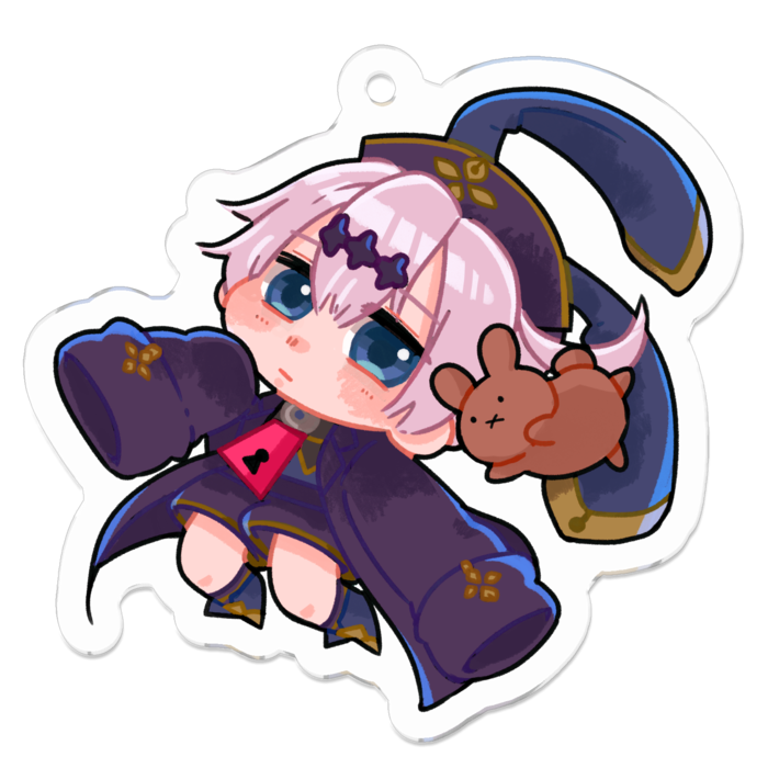 アクリルキーホルダー - 50 x 50 (mm)