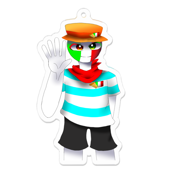 アクリルキーホルダー - 70 x 70 (mm)