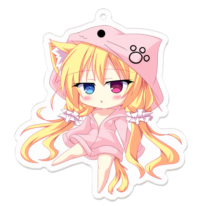 アクリルキーホルダー - 70 x 70 (mm)