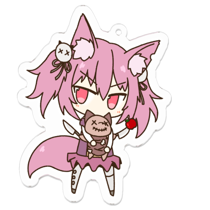 アクリルキーホルダー - 70 x 70 (mm)