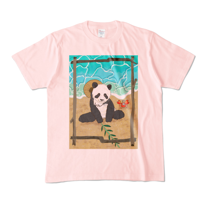 カラーTシャツ - M - ライトピンク (淡色)