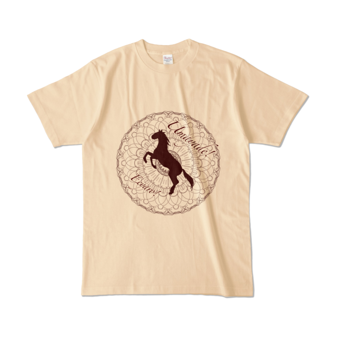 カラーTシャツ - L - ナチュラル (淡色)
