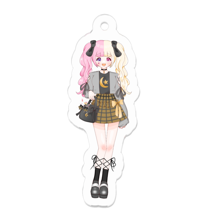 アクリルキーホルダー - 50 x 50 (mm) S