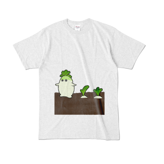 カラーTシャツ - L - アッシュ (淡色)