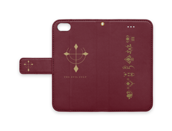 手帳型iPhoneケース - iPhone 8 / 7 - ストラップ穴 あり