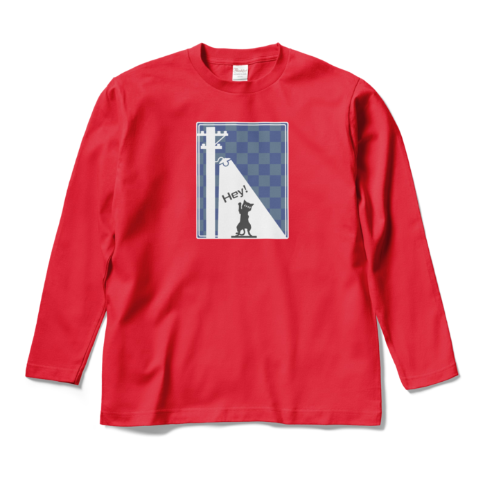 ロングスリーブTシャツ - M - レッド
