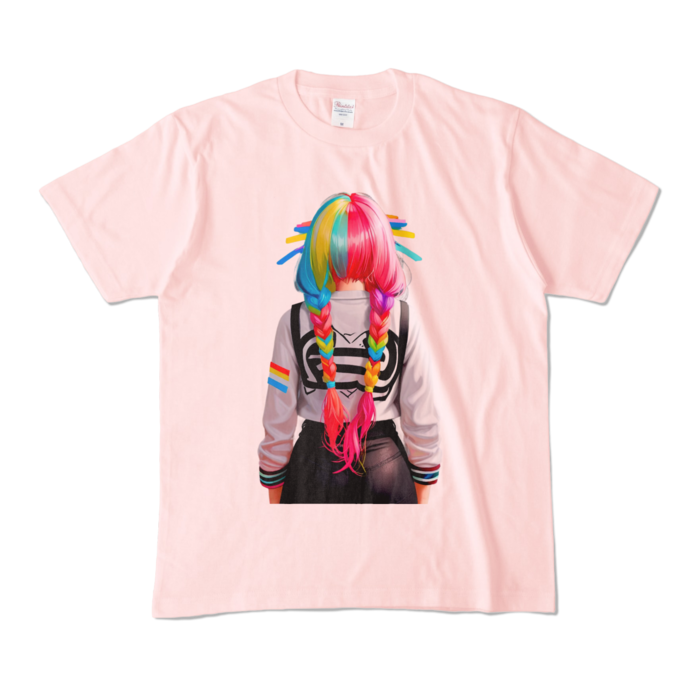カラーTシャツ - M - ライトピンク (淡色)