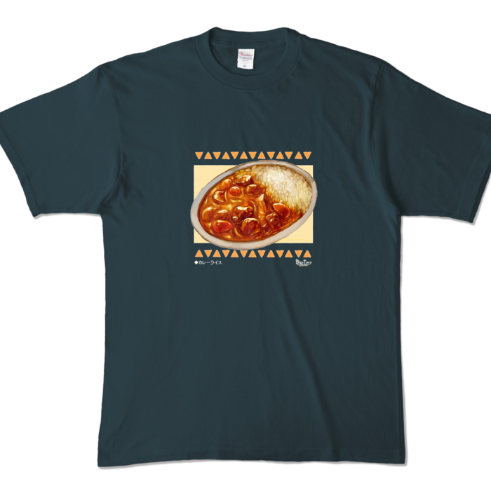 カラーTシャツ - XL - デニム (濃色)