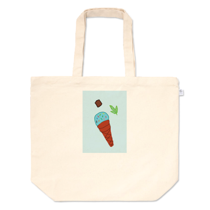 トートバッグ - L - プリント面積中