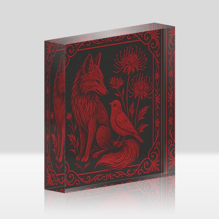 アクリルブロック - 100x100mm