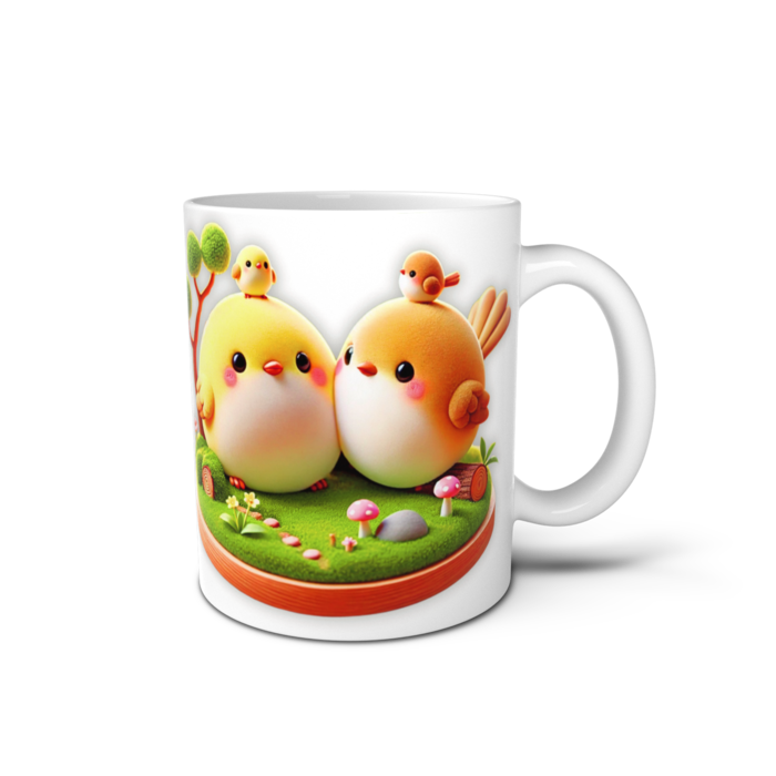 マグカップ - 直径 8 cm / 高さ 9.5 cm