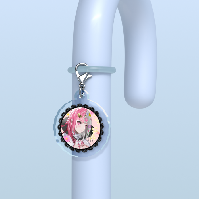 めじるしチャーム - W30 × H30mm 以内(クリア)