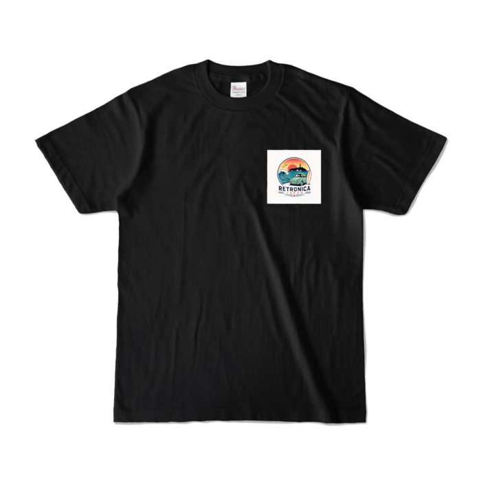 カラーTシャツ - S - ブラック (濃色)