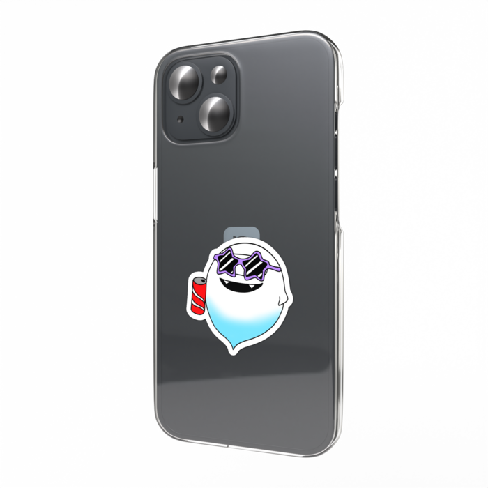 魂久遠 スマホステッカー はっちゃけ
