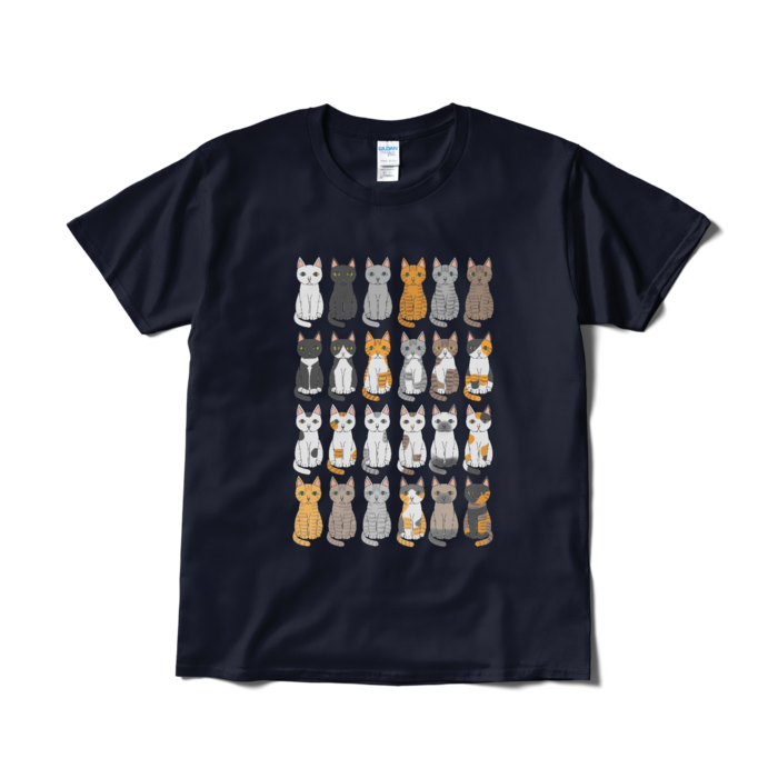 T-shirt - L - Navy