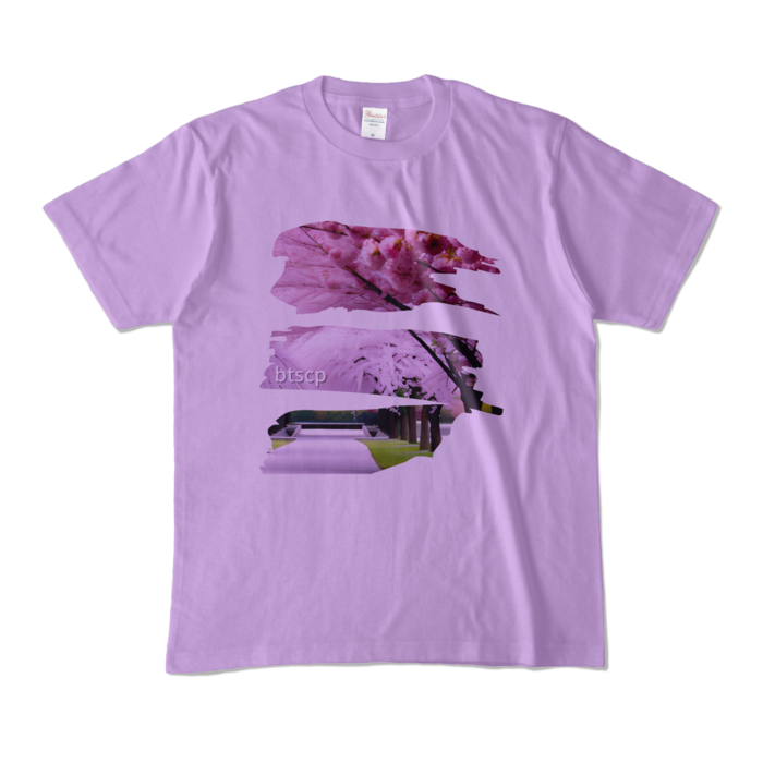 カラーTシャツ - M - ライトパープル (淡色)