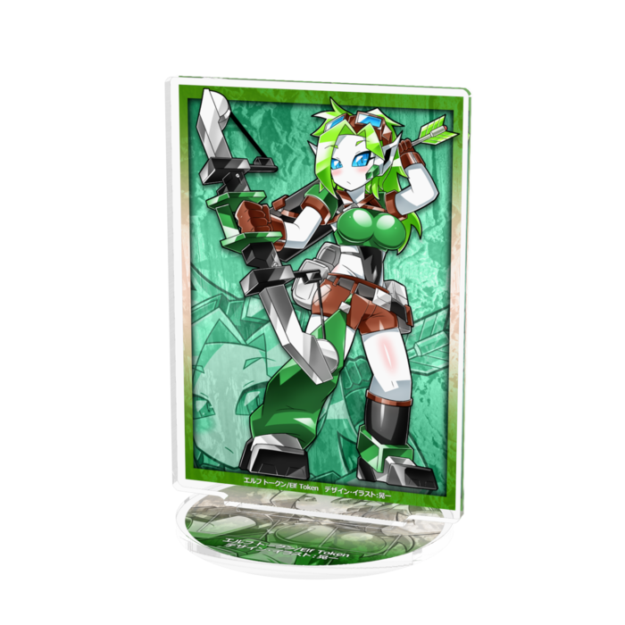 アクリルフィギュアトークン エルフ 100x100mm