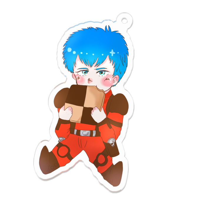 アクリルキーホルダー（コーティング） - 70 x 70 (mm)