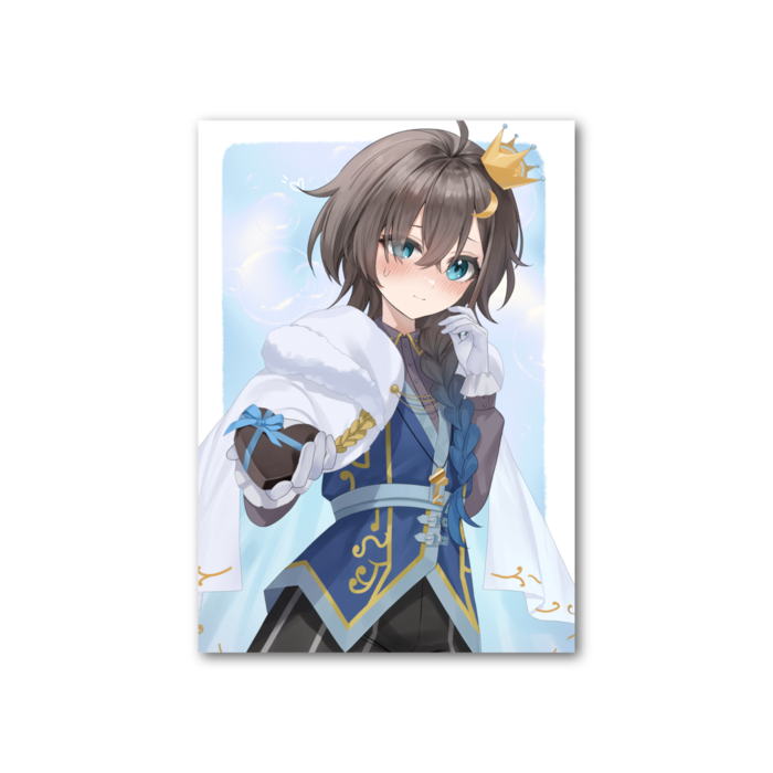 フォト風カード - 縦 - 片面