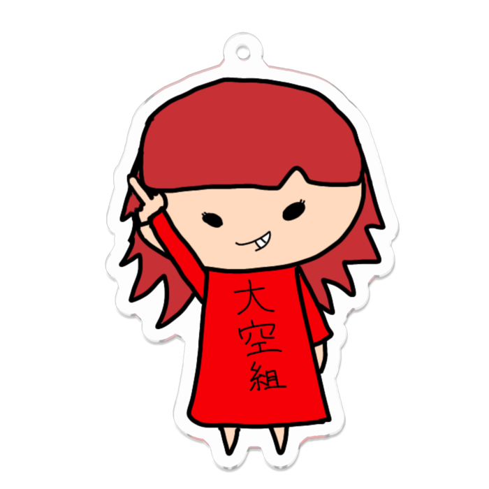 アクリルキーホルダー - 70 x 70 (mm)