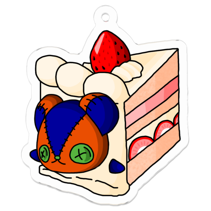 アクリルキーホルダー - 50 x 50 (mm)