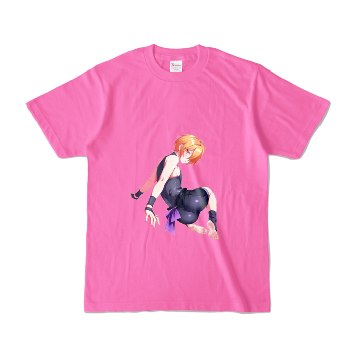 カラーTシャツ - S - ピンク (濃色)