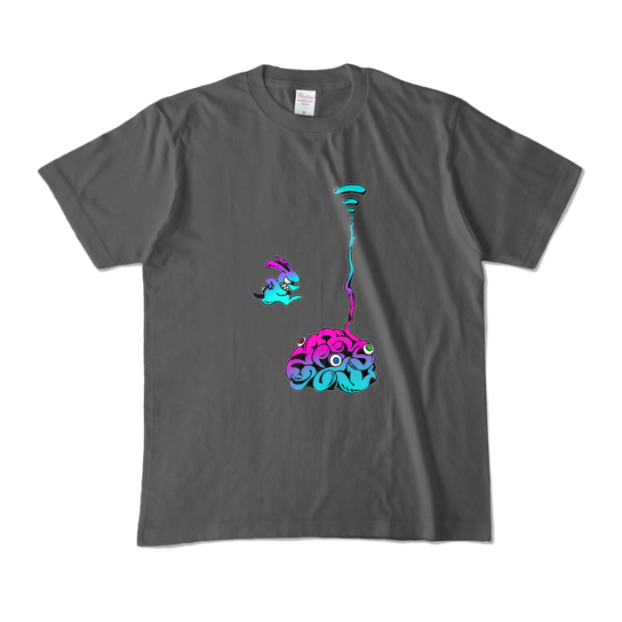 カラーTシャツ - M - チャコール (濃色)(3)