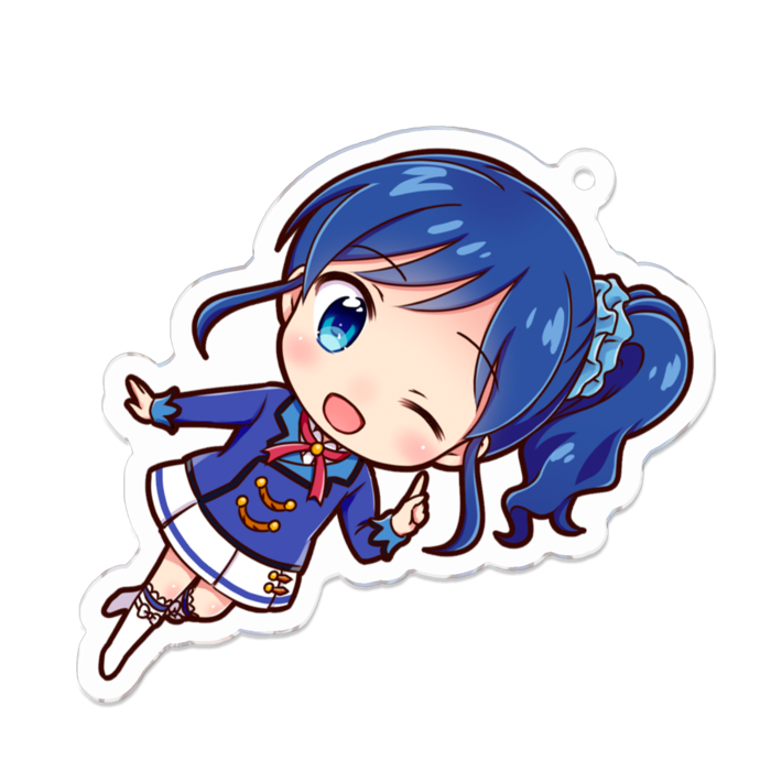 アクリルキーホルダー - 70 x 70 (mm)