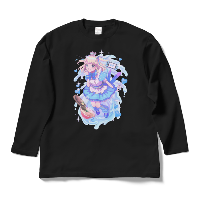 ロングスリーブTシャツ - L - ブラック