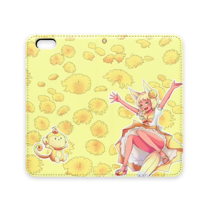 手帳型iPhoneケース（ベルトなし） - iPhone 6 Plus / 6s Plus - ストラップ穴 あり