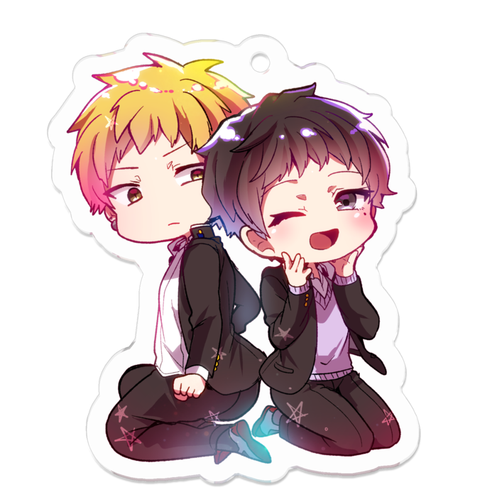 アクリルキーホルダー - 50 x 50 (mm)