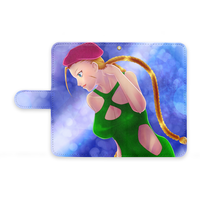 手帳型Androidケース - M - ストラップ穴 あり