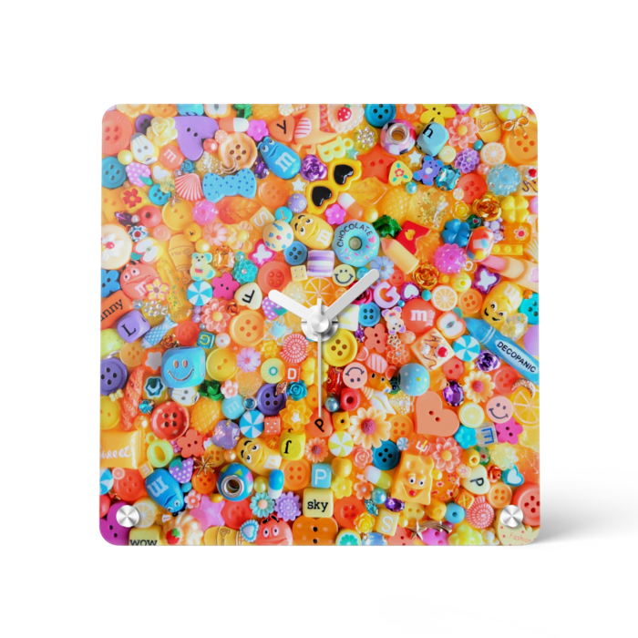 アクリル時計 - 150x150mm