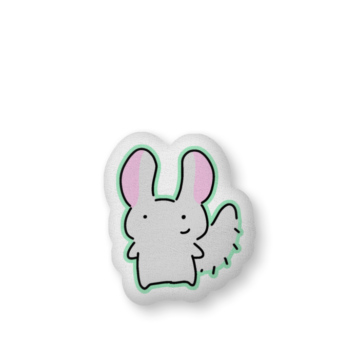 ふかふかクッション - 中(H56×W36cm) - 片面