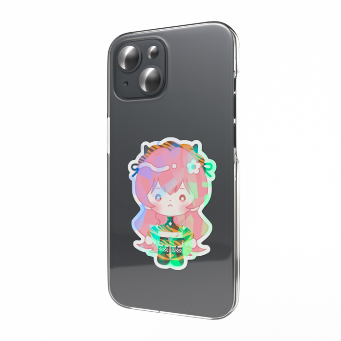 ホログラムスマホステッカー - 縦