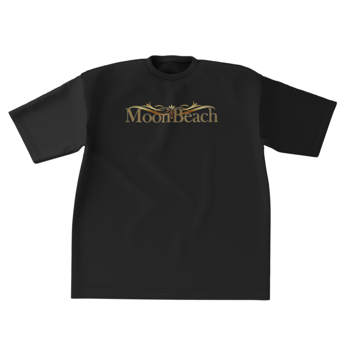 ビッグシルエットTシャツ - XL - 正面(黒)