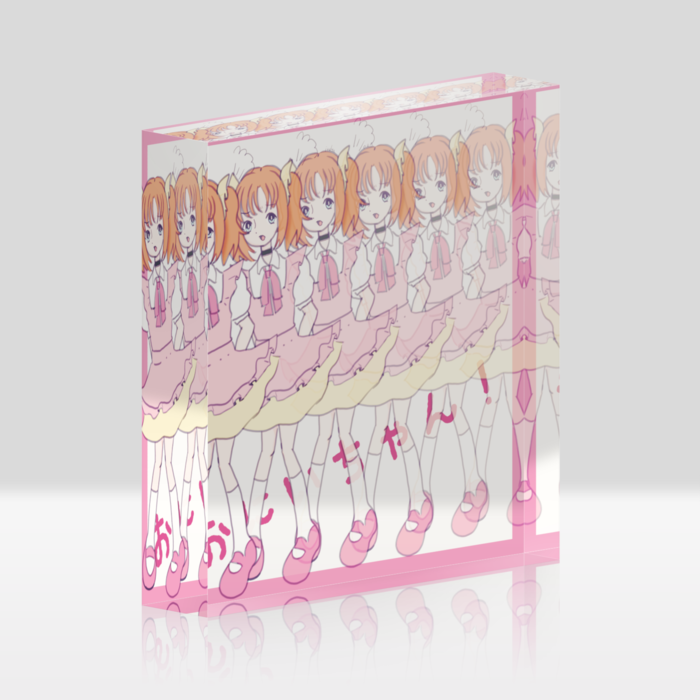 アクリルブロック - 100x100mm
