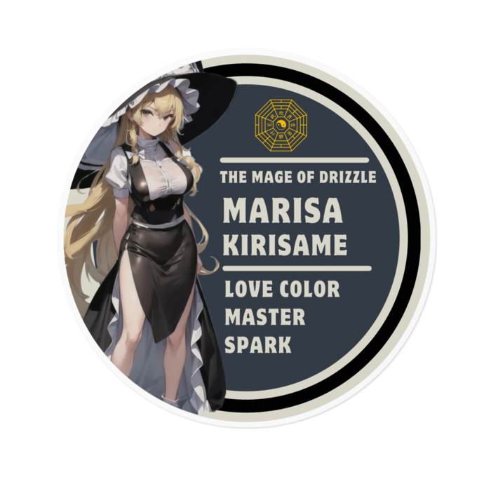 ステッカー - 160 x 160 (mm)